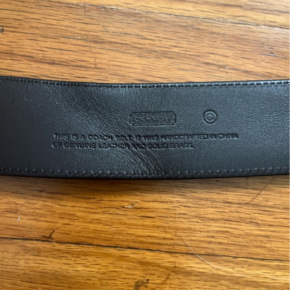 Coach Blue Suede Belt - Picture 6 of 8